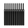 Label The Cable Organizer do kabli czarny 10 sztuk